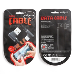 Cáp Sạc Nhanh TYPE C Zealot C2T Cắm Ngang 90 Độ Cho Android - Chính Hãng 1 Đổi 1