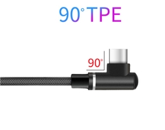 Cáp Sạc Nhanh TYPE C Zealot C2T Cắm Ngang 90 Độ Cho Android - Chính Hãng 1 Đổi 1