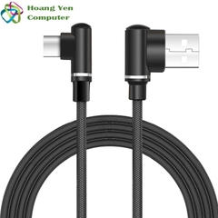 Cáp Sạc Nhanh TYPE C Zealot C2T Cắm Ngang 90 Độ Cho Android - Chính Hãng 1 Đổi 1