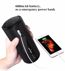 Loa Bluetooth Cảm Ứng Zealot S8 Kiêm Pin Dự Phòng 4000Mah - Tặng Kèm Bao Silicon Bảo Vệ Loa