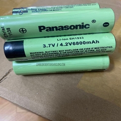 Pin Panasonic Sạc Dự Phòng Li-Ion NCR SH1933 18650 3.7v/4.2V 6800mAh - Xanh Chuối Đầu Bằng