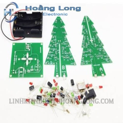 Bộ Láp Ráp Cây Thông Noel Bằng Đèn Led 3 Màu