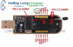 Mạch Nạp ROM EEPROM Flash SPI CH341A Programmer Nạp Cho 24xx 25xx