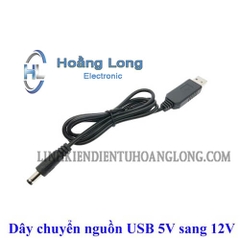 Dây Chuyển 5V Sang 12V USB Tăng Áp B310/B315