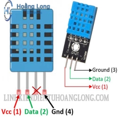 Cảm Biến Nhiệt Độ - Độ Ẩm DHT11