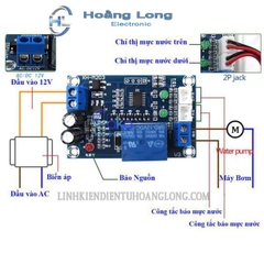 Mạch Điều Khiển Bơm Nước Tự Động XH-M203