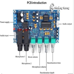 Mạch Echo Karaoke Tạo Tiếng Vang XH-M273 Cao Cấp