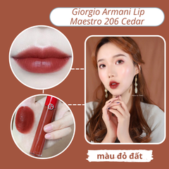 SON KEM LÌ GIORGIO ARMANI LIP MAESTRO (205-206-208)