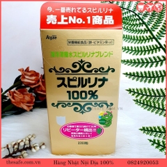 Tảo Xoắn Spirulina 2200 viên Nhật Bản ( tem đỏ )
