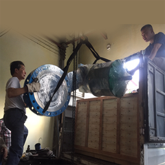 Van DN 600 điều khiển khí nén tại khu vực xử lý nước thải Nhà máy thép