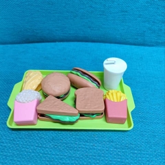 Set Đồ Ăn Nhanh Bằng Nhựa