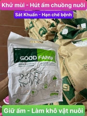 GOOD FARM – Bột lăn hút ẩm, giữ ấm, khử mùi hôi và làm khô chuồng nuôi