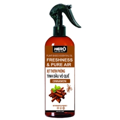 Xịt Thơm Phòng - Xua Đuổi Côn Trùng Hero - Hương Vỏ Quế