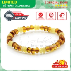 Vòng Tay Hổ Phách Amber Úc Vòng tay cho người lớn VTMM2MVT