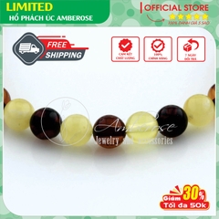 Vòng Tay Hổ Phách Amber Úc Vòng tay cho người lớn VTM4M6X6