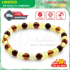 Vòng Tay Hổ Phách Amber Úc Vòng tay cho người lớn VTM4M6X6