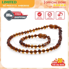 Vòng Cổ + Vòng Tay Amberose Cho Bé 0 - 3 tuổi SVCABLMT1MN22