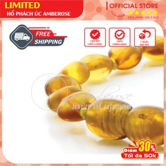 Bộ Vòng Hổ Phách Amber Úc Cho Bé 0 - 3 tuổi SAB1MOLV