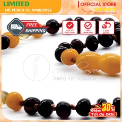 Bộ Vòng Hổ Phách Amber Úc Cho Bé 0 - 3 tuổi ( Mẫu Đặc Biệt ) SABLMT18