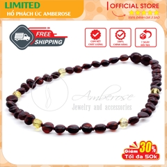Bộ Vòng Hổ Phách Amber Úc Cho Bé 0 - 3 tuổi ( Mẫu Đặc Biệt ) SABLMT10