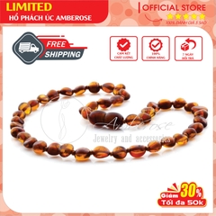 Bộ Vòng Hổ Phách Amber Úc Cho Bé 0 - 3 tuổi SAB1NOL