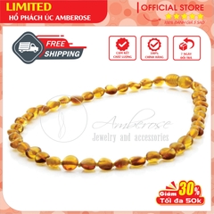 Bộ Vòng Hổ Phách Amber Úc Cho Bé 0 - 3 tuổi SAB1MOLV