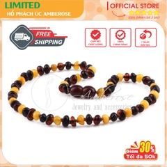 Vòng Cổ Hổ Phách Amberose Úc Cho Bé 0 - 3 tuổi VCABLMT622