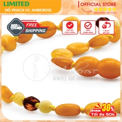 Bộ Vòng Hổ Phách Amber Úc Cho Bé 0 - 3 tuổi ( Mẫu Đặc Biệt ) SABLMT31
