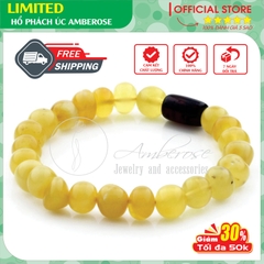 Vòng Tay Hổ Phách Amber Úc Vòng tay cho người lớn VTMLMT2