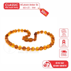 Vòng Cổ Hổ Phách Amberose Úc Cho Bé 0 - 10 tuổi VCM1MO