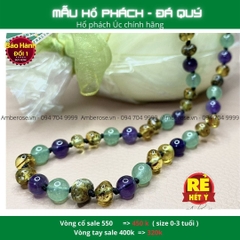 Vòng cổ cho bé  38-40 cm cho bé 3-10 tuổi VCLTMDT40