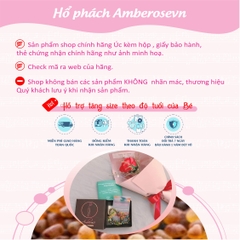Vòng Cổ Hổ Phách Amberose Úc Cho Bé 0 - 3 tuổi VCABLMT522