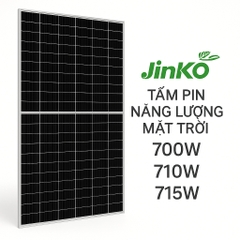 giá Tấm pin năng lượng mặt trời Jinko 700w710w715w hai mặt nguyên bản loại A