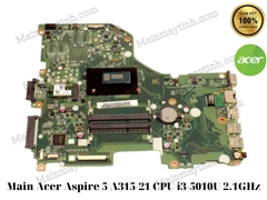 Main- Acer- Aspire 5- A315-21- CPU- i3-5010U- 2.1GHz