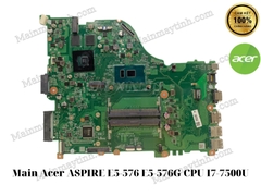 Main- Acer- ASPIRE- E5-576- E5-576G- CPU- I7-7500U