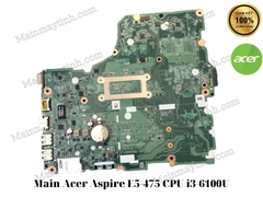 Main- Acer- Aspire- E5-475- CPU- i3-6100U