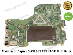 Main- Acer- Aspire 5- A315-21- CPU- i3-5010U- 2.1GHz