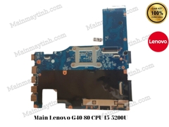 Main- Lenovo- G40-80- CPU- I5-5200U