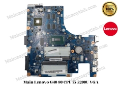 Main- Lenovo- G40-80- CPU- i5-5200U- VGA