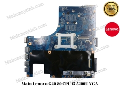 Main- Lenovo- G40-80- CPU- i5-5200U- VGA