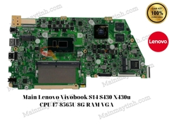 Main- Lenovo- Vivobook- S14- S430- X430u- CPU- I7-8565U- 8G- RAM- VGA