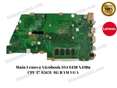 Main- Lenovo- Vivobook- S14- S430- X430u- CPU- I7-8565U- 8G- RAM- VGA