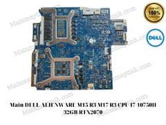 Main DELL ALIENWARE M15 R3 M17 R3 CPU I7-10750H 32GB RTX2070