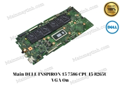 Main- DELL- INSPIRON- 15- 7586- CPU- I5-8265U- VGA- On