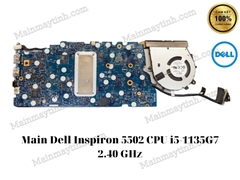 Main- Dell- Inspiron- 5502- CPU- i5-1135G7- 2.40 GHz