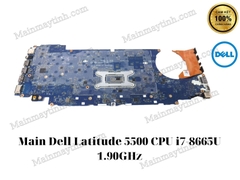 Main- Dell- Latitude- 5500- CPU- i7-8665U- 1.90GHz