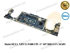 Main DELL XPS 15 9500 CPU i7-10750H GTX 1650T