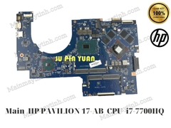 Main-HP PAVILION 17-AB-CPU  i7-7700HQ 