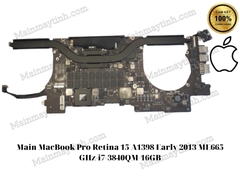 Main MacBook Pro Retina 15 A1398 Early 2013 ME665 GHz-i7-3840QM-16GB