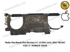 Main MacBook Pro Retina 15 A1398 Early 2013 ME665 GHz-i7-3840QM-16GB
